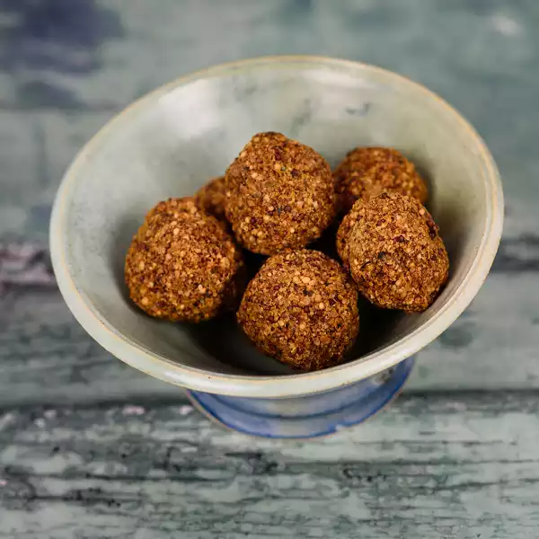 Mustard Balls - an historic recipe to make mustard in our online workshop at Rosie's Preserving School UK