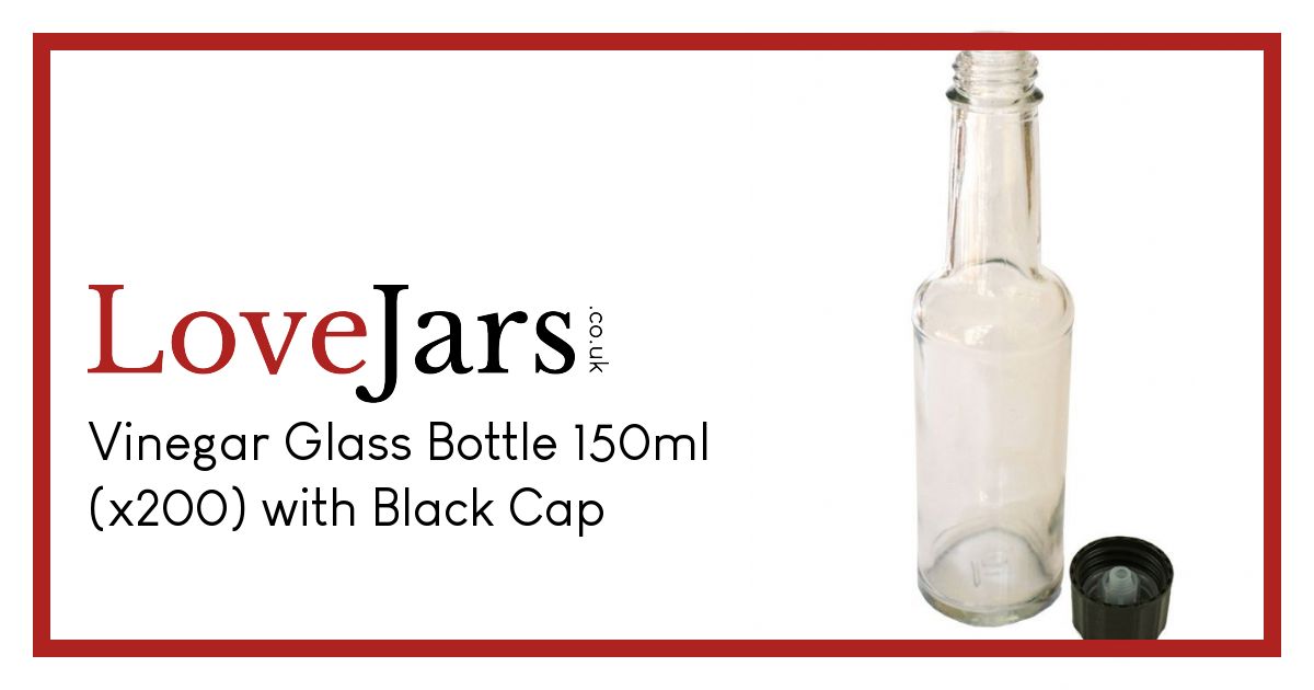 Vinegar Glass Bottle 150ml > Glass Bottles > Oil & Vinegar Bottles