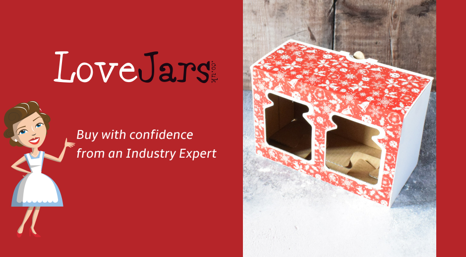 Gift & Retail Boxes Buy online from Love Jars uk stockist of jam jars