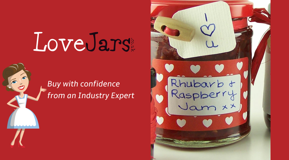 Jar Labels Buy online from Love Jars uk stockist of jam jars and