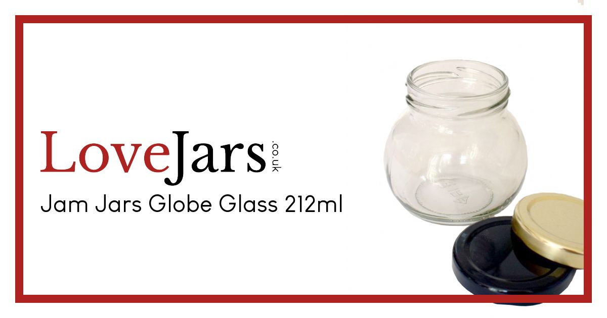Jam Jars Globe Glass 212ml > Glass Jam Jars > Round Jam Jars Buy