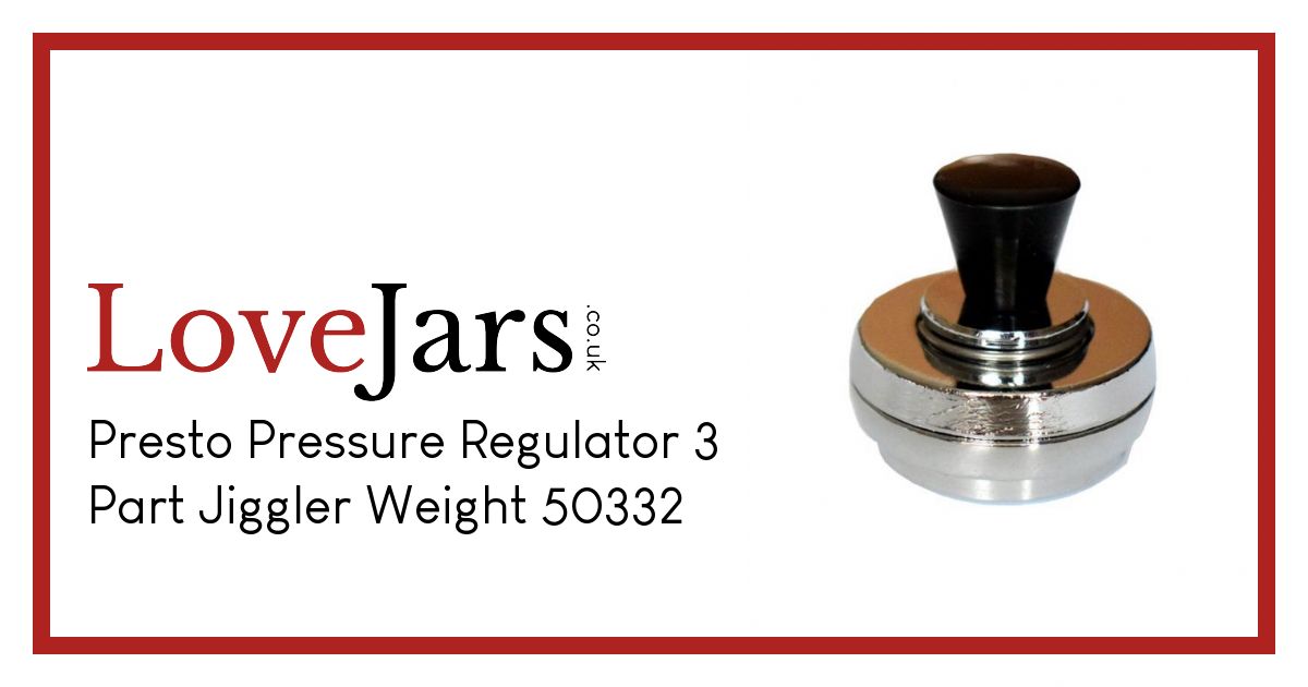 Presto Pressure Regulator 3 Part Jiggler Weight 50332 Pressure