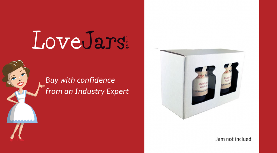 Retail Display Box White 2x8oz Jars > Gift & Presentation > Gift