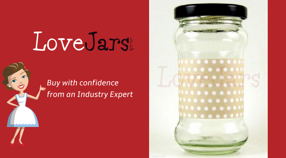 Jar Wraps Coffee Spot DISC Spotty Wraps Rosie's Pantry Jar Wraps