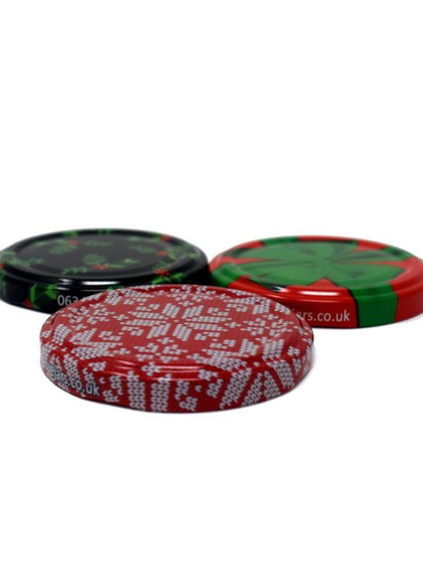*SALE* Jar Lid 063 Christmas Trio x 1 kilo