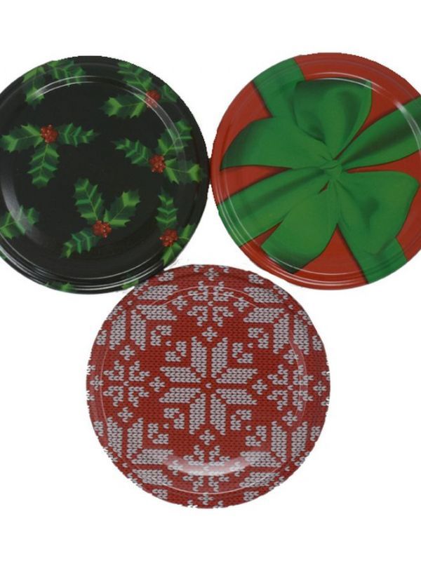 *SALE* Jar Lid 063 Christmas Trio x 1 kilo 2