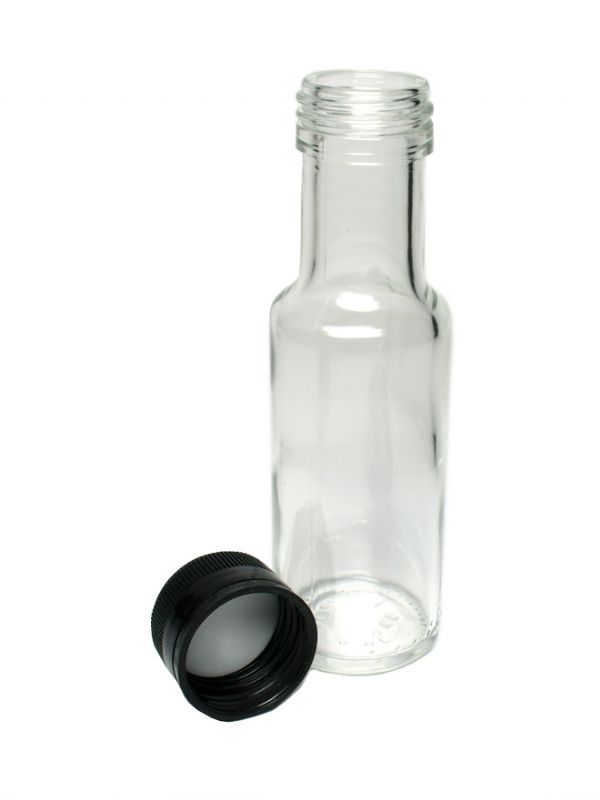 Dorica Round Glass Bottle 100ml 1