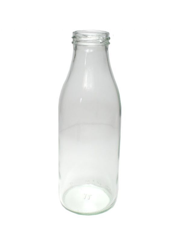 Milk Bottle Glass 500ml (x16) without lids