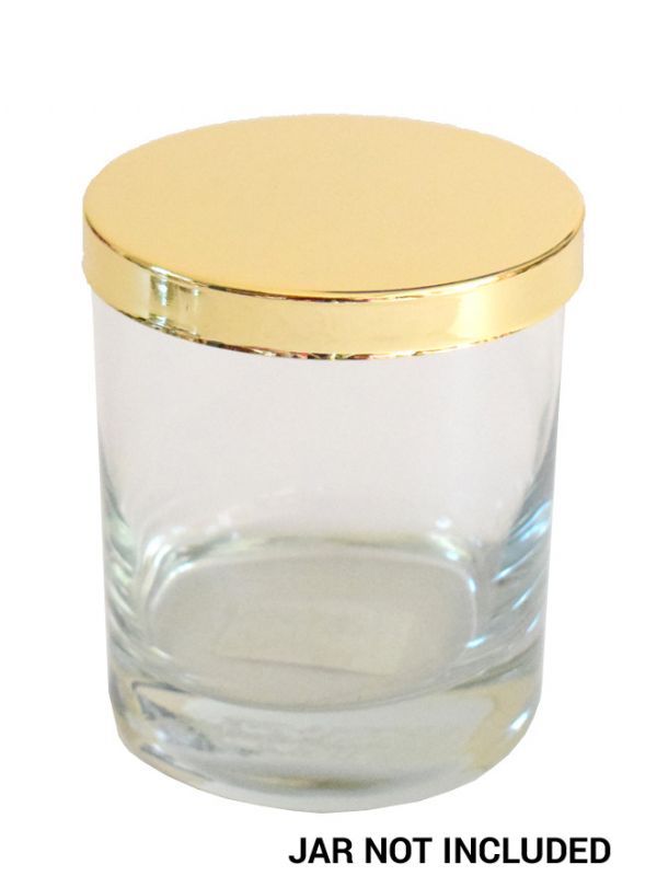 Candle Jar Cap for La Cero 300ml Gold (x24) 2