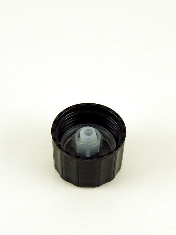 Bottle Cap R6 24 Plastic Dropper Sprinkler Black (x100) 2