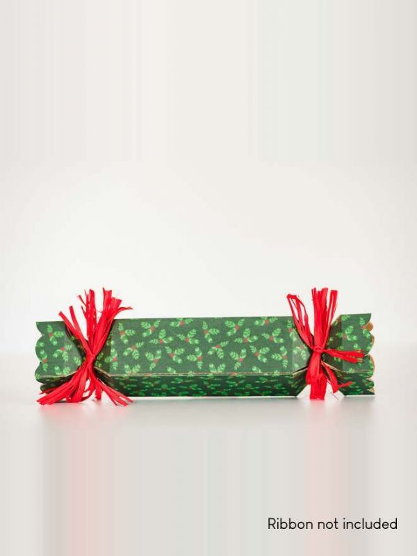 Christmas Cracker Box - Christmas Holly (x50)