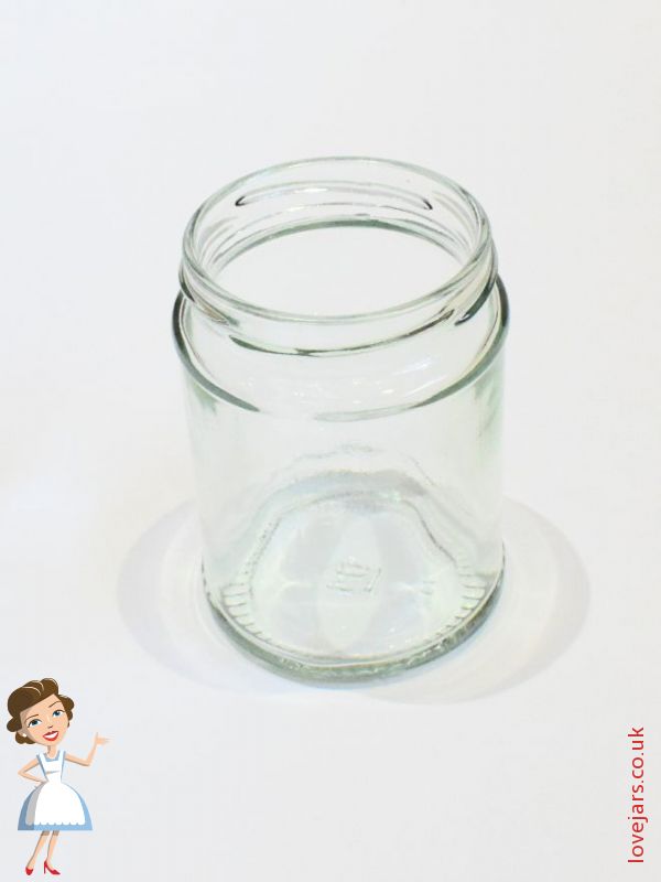 Jam Jars Round Glass 300ml (x128) without Lids | Round Jam Jars | Glass ...