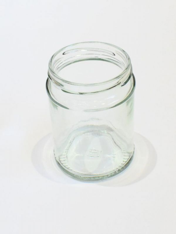 Jam Jars Round Glass 300ml (x512) without Lids 1