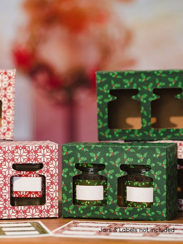 Retail Display Box Print Designs 2x8oz Jars > Gift & Presentation