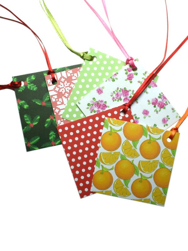 Gift Tags with Ribbon
