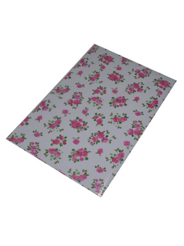 Gift Wrapping Paper Floral Rose x10 1