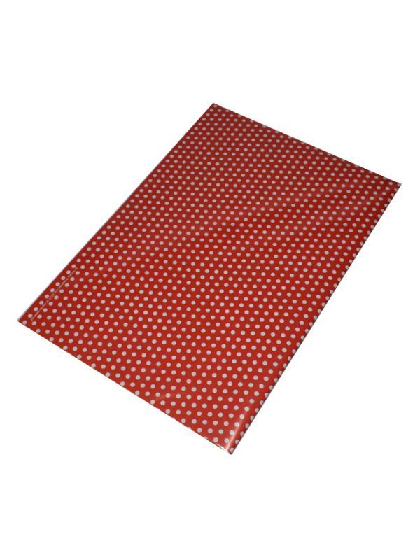 Gift Wrapping Paper Red Spot x50 1