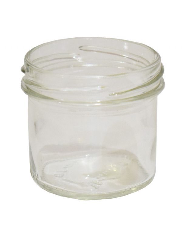 Jam Jars Round Glass Bonta 125ml 2