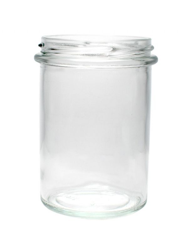 Jam Jars Round Glass Bonta 435ml (x570) without lids