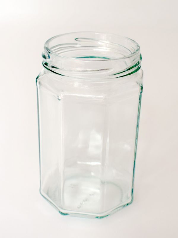Jam Jars Octagonal Glass 320ml > Glass Jam Jars > Multifaceted Jam Jars | Buy online from Love ...