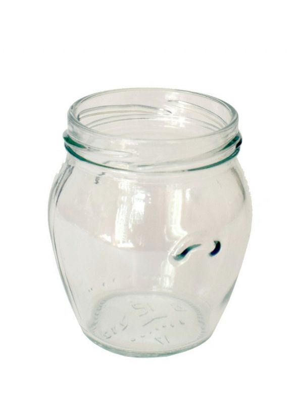 Jam Jars Orcio Glass 212ml (x128) without lids 1