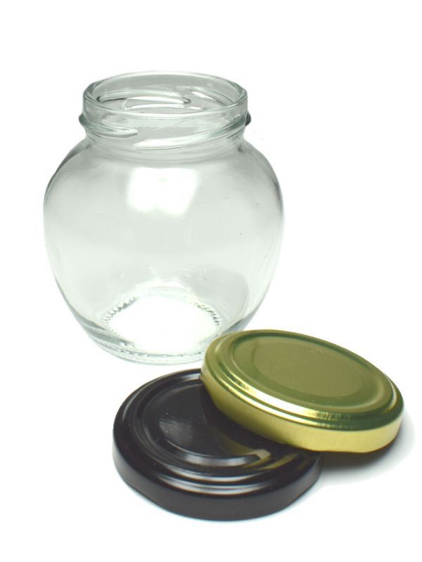 Jam Jars Round Glass Pallina 210ml 2