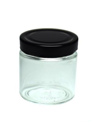 Jar Round Glass Perfecto 212ml