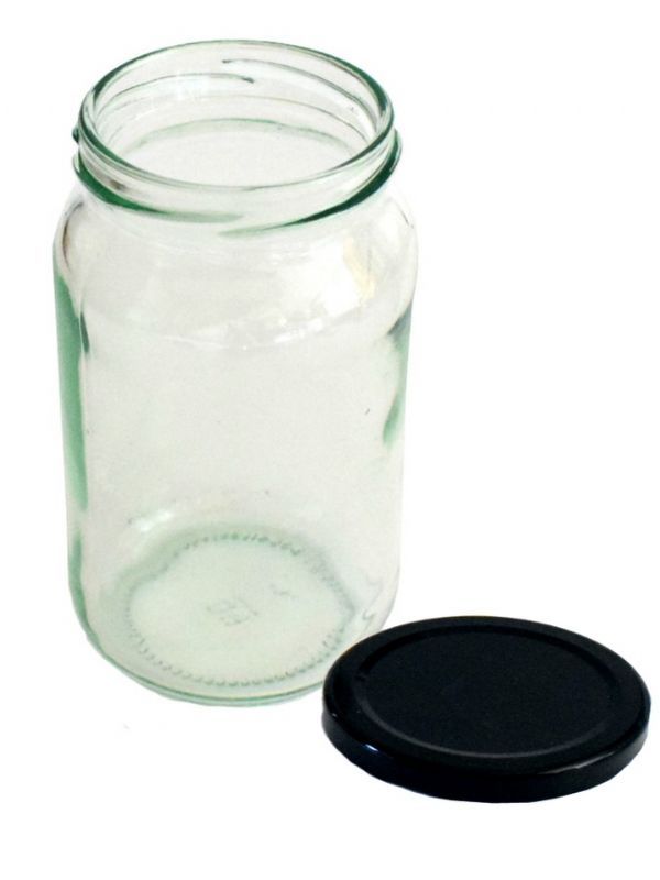 Jam Jars Round Glass 370ml 1lb 5