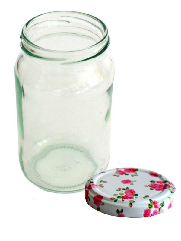 Jam Jars Round Glass 370ml 1lb 4