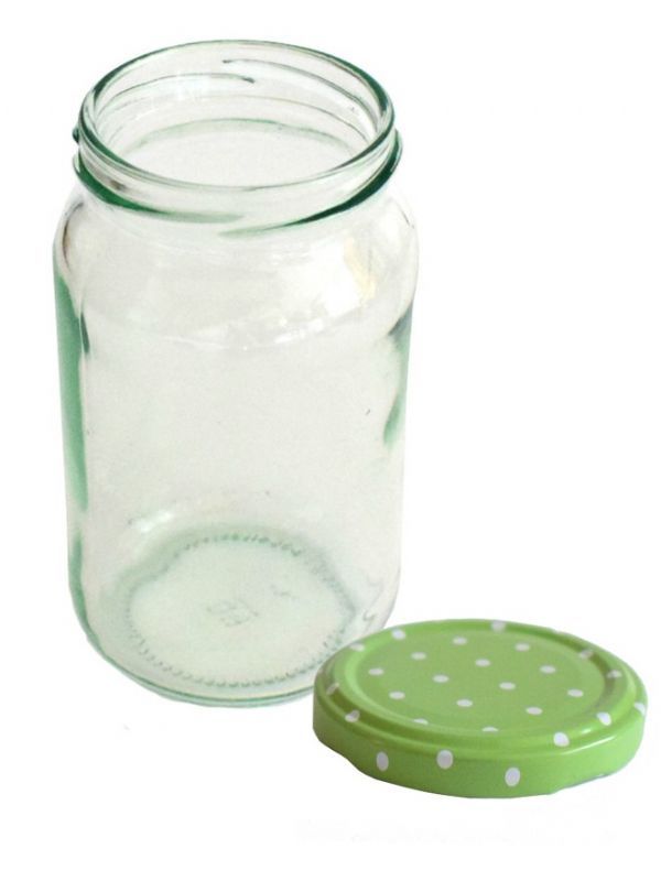 Jam Jars FSA approved x 192 glass jam jars /& red gingham lids 370ml 1lb