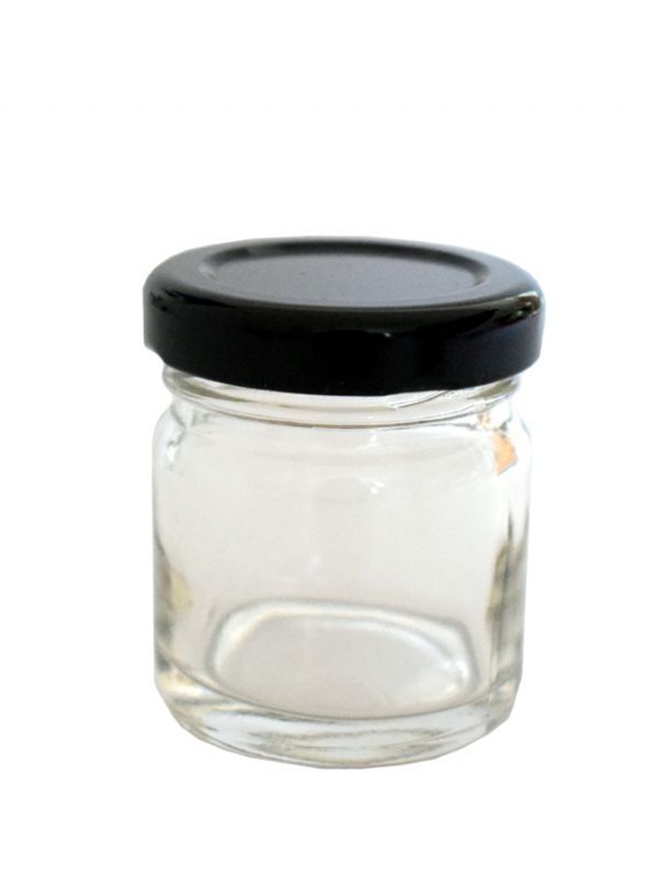 Classic Jam Jar Round Glass 41ml 2