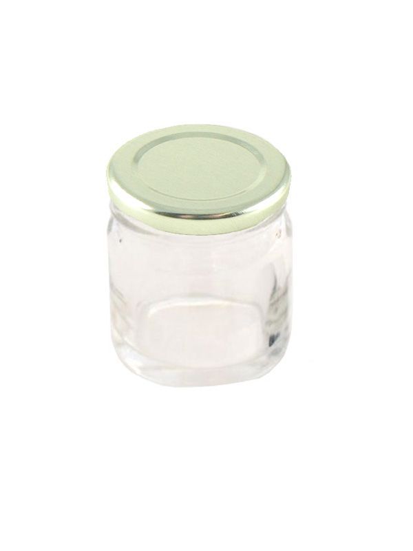 Jam Jars Round Glass 41ml (x90) Silver Lids 1