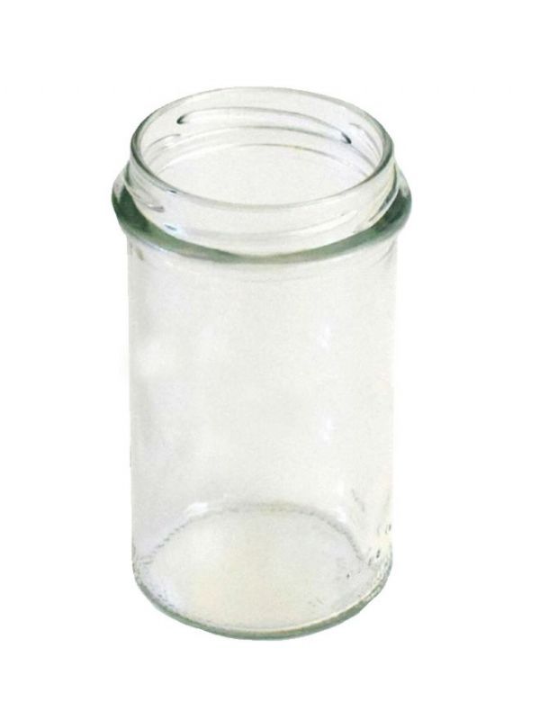 Jam Jars Round Glass Bonta 277ml (x512) without lids 1