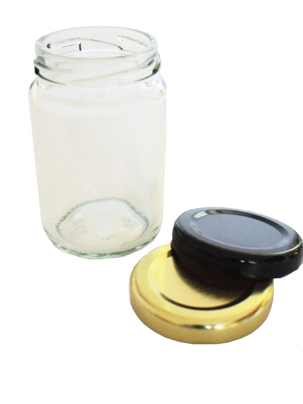Jam Jars Round Glass 105ml 1