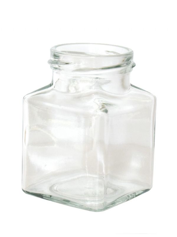 Square Food Jar Glass 200ml