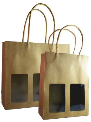 Love jam jars | Retail Display Gift Carry Kraft Bag 