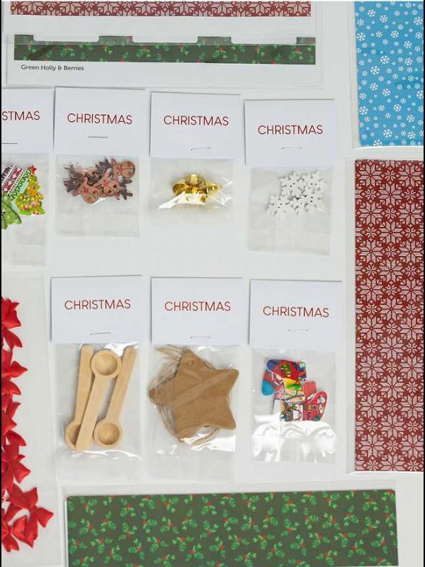Jar Labelling Kit Christmas 5