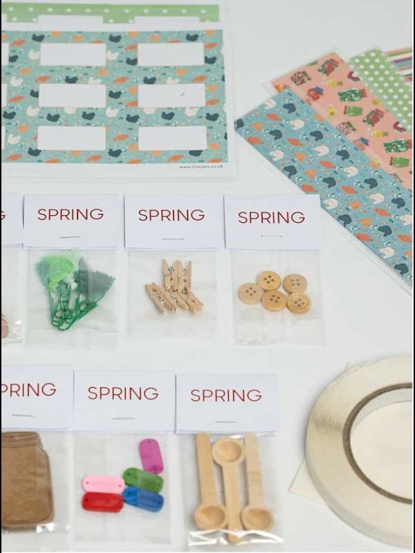 Jar Labelling Kit Spring 4