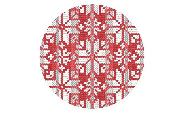 Lid Topper Christmas Jumper 40mm