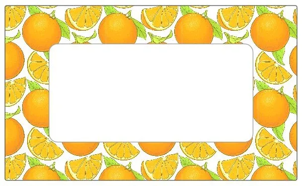 Jar Labels Marmalade 63x38mm