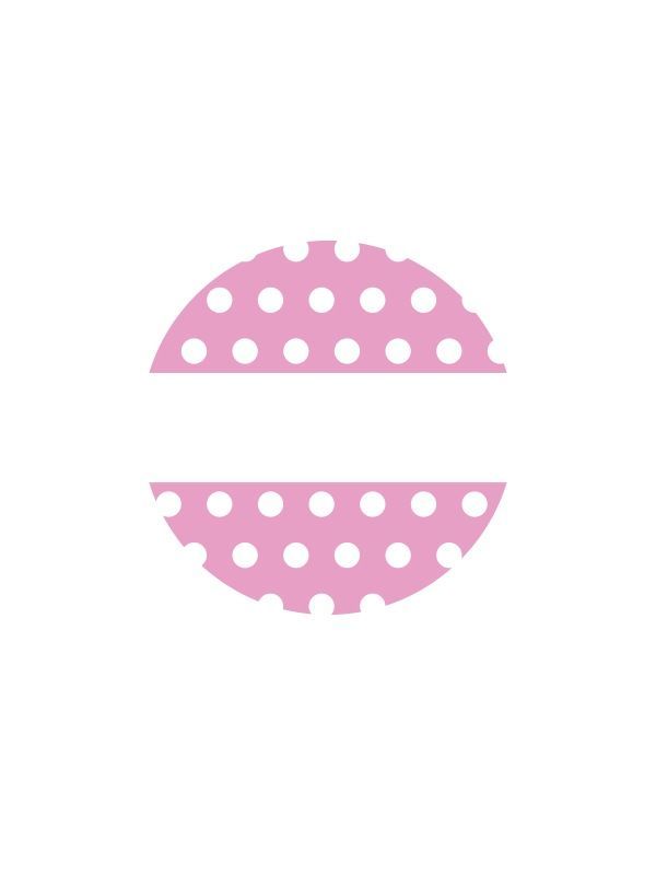 Lid Labels Rose Pink Spot 40mm