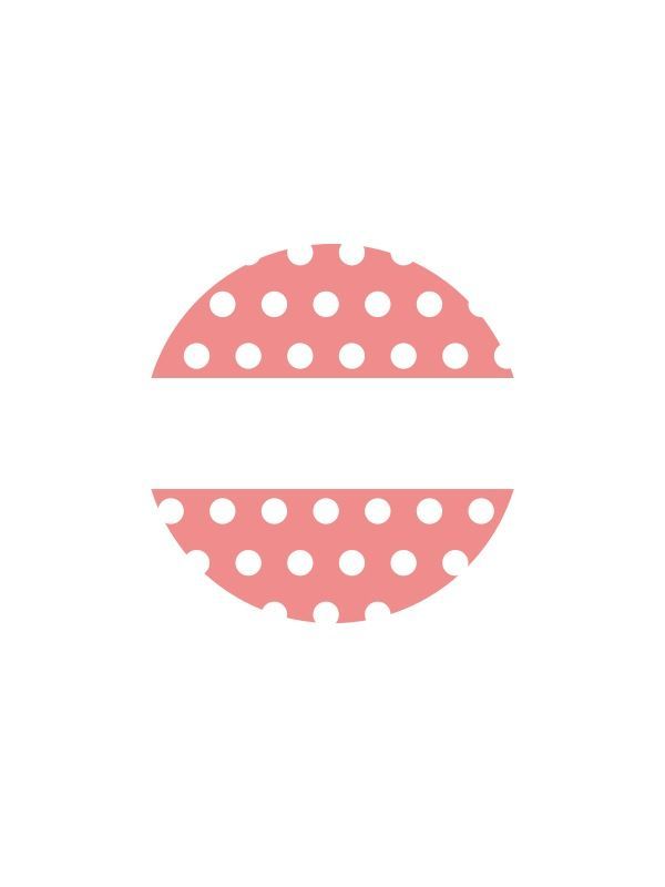 Lid Labels Salmon Pink Spot 40mm