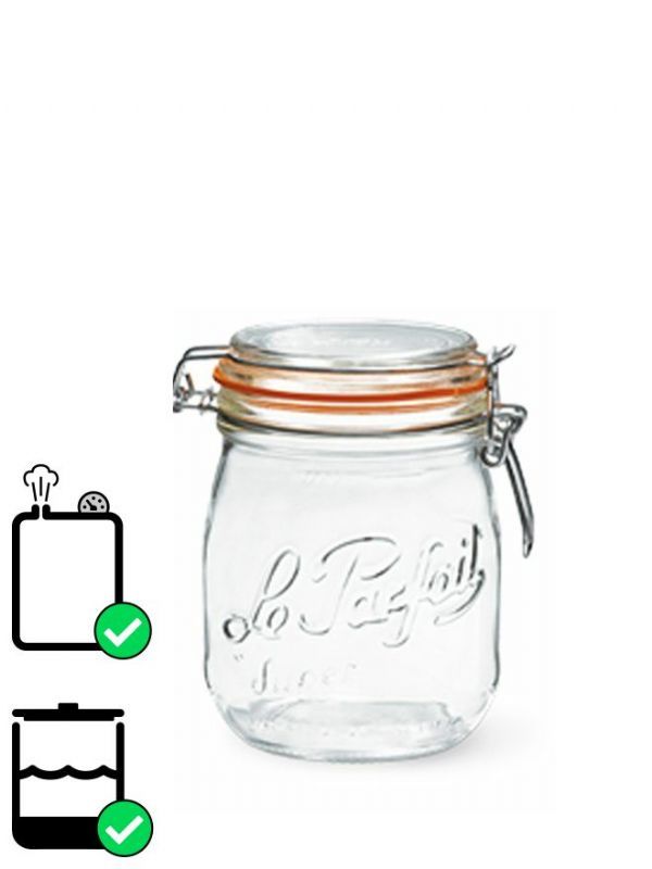 Le Parfait Super Clip Top Preserving Jar (x6) 750ml
