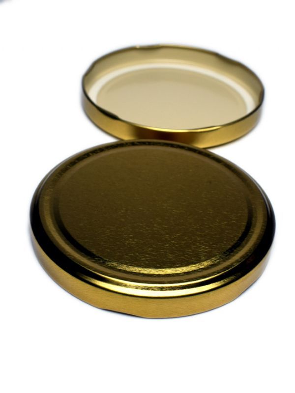 Jam Jar Lid 100mm Gold