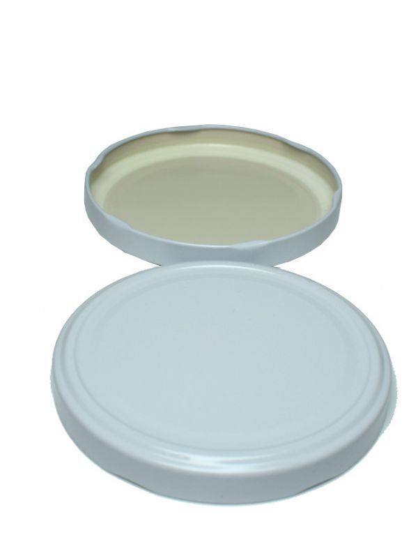 Jam Jar Lid 100mm White