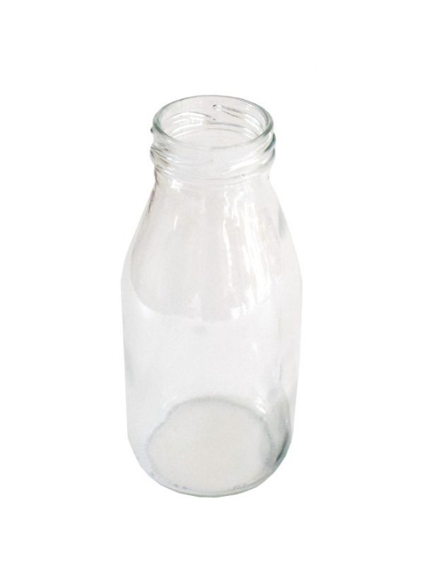 Milk Bottle Glass 250ml (x858) without lids