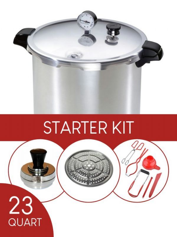 Presto 23 Quart Pressure Canning Starter Kit 01781 1