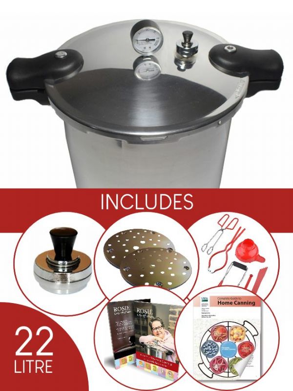 The Preserving School 22 Litre Pressure Canning Kit