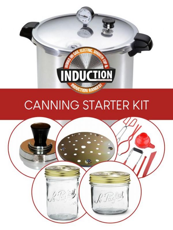 Pressure Canner 01784 Starter Kit - Induction Base