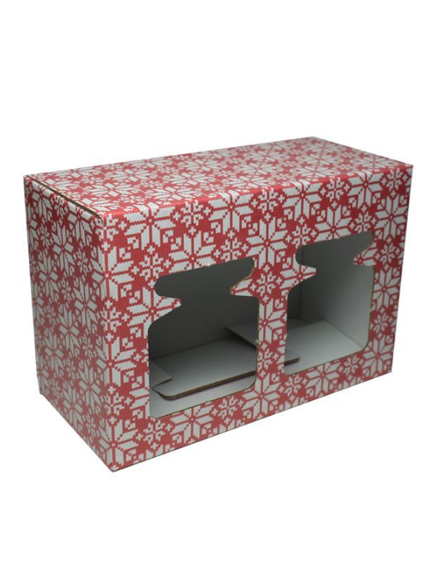 Retail Display Box Christmas Jumper 2 Jars (x1)